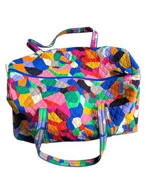 Vera Bradley Multicolor Quilted Tote Bag Used once